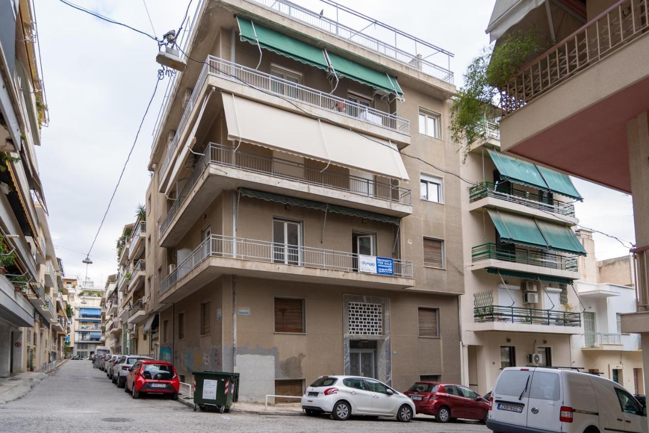 Ferienwohnung Athens Hideout Apt, Big Rooftop With City View Exterior foto